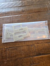 Vintage 1/8 Thorp Star Chassis & Radio Tray Arms And Rear Spring Plate Nos Rare  picture