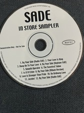 SADE - Promo - In Store Sampler - By your Side 2000 - 12 Tracks - CD - RARE picture