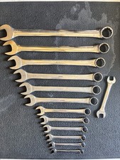 Vintage JC Penney 13-PcSAE Combination Wrench Set USA 3/8”-1-1/4” 12point (2) 6p picture