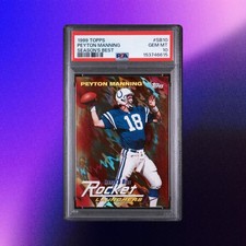💥 Peyton Manning PSA 10💥 1999 Topps - Season’s Best *NEW CERT, LOW POP* picture
