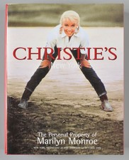 Christie's The Personal Property of Marilyn Monroe Auction HCDJ Book 1999 picture