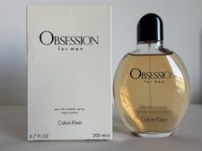 Calvin Klein Obsession EDT Spray for Men 6.7 oz/200ml New In Box,100% Authentic  picture