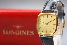 Vintage N MINT Longines Cal.528 832 1203 Gold Dial Hand-Winding 31mm Men's Watch picture