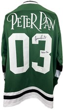 Jeremy Sumpter autographed inscribed custom Peter Pan jersey JSA COA Lost Boys picture
