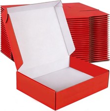 20 Shipping Boxes 12x10x3 Inches, Large Corrugated Cardboard, Mailing, Packing picture