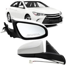 Right Passenger Side Mirror Assembly Compatible with 2015 2016 2017 Camry Heated picture