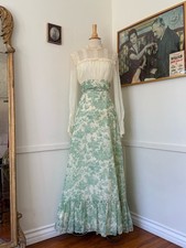 Edwardian Revival 1970s Prairie Dress picture