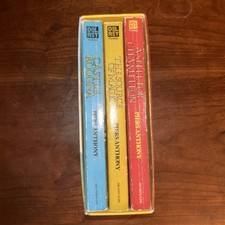 VINTAGE 1983 - The Magic of Xanth by Piers Anthony Paperback Box Set of 3 picture
