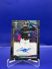 2026 Topps Finest - Finest Autographs Charlie Blackmon #FA-CBL (AU) picture