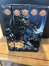 Vintage Godzilla Anchor Bay VHS Box Set 5-Movie Collection 1998 Kaiju picture