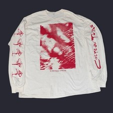 Rare VTG Cocteau Twins Blue Bell Knoll T-Shirt  Long Sleeve NEZL115 picture