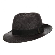 Borsalino Panama Nero – Made in Italy – Limited Edition – 2-1/2″ Brim picture