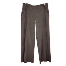 Apt. 9 Maxwell Pants 16 Brown Wide Leg Dress Stretch Business Office Slacks picture