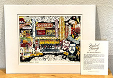 Retired Rare HTF Signed Michael Storrings BROADWAY OPENING NIGHT Print 14