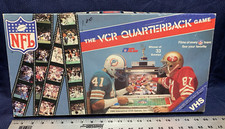 Vintage 1986 NFL The VCR Quarterback Board Game VHS Football  picture