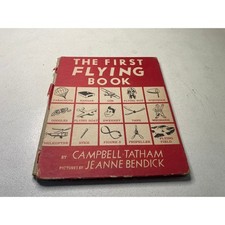 Vintage 1944 The First Flying Book Campbell Tatham Jeanne Bendick Aviation Rebus picture