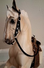 WESTERN BRIDLE 4 BREYER TRADITIONAL SIZE HORSES picture