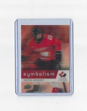 2026 UD Team Canada Juniors Symolism Keaton Verhoeff picture