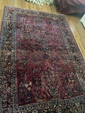ANTIQUE  SAROUK  RUG  picture
