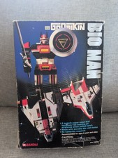 VINTAGE BANDAI GODAIKIN ROBO MACHINE BIO-MAN DX 1980'S POPY CHOGOKIN ROBOT BOXED picture