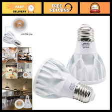 12W Dimmable PAR20 LED Bulb 3000K Narrow Flood Light E26 Base - 2-Pack picture