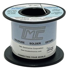 62/36/2 EUTECTIC SILVER SOLDER WIRE 2.2% Rosin Core 113g AUDIOPHILE, USA SELLER picture