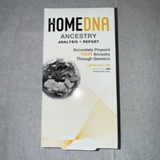 DDC HomeDNA Collection Kit Ancestry Analysis Report HOME Lab Fee Extra $39 NEW picture