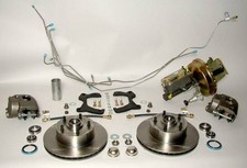 Fits 1955 Chevrolet Full Size Front Disc Brake Conversion Kit, Power DBP055-8 picture