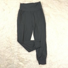 Athleta Cruise Jogger Women Size M Olive Green High Rise Pockets Activewear picture