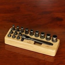 DC53 Leather Round Hole Punch Set Leather Art Interchangeable Head Punching Tool picture