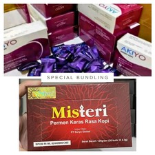 (Akiyo + Misteri) 2 BOX SPECIAL BUNDLING - Hard Candy Gift Premium  picture