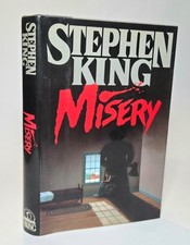 Misery Stephen King 1987 TRUE First Edition First HC$18.95 DJ Fine Cond picture