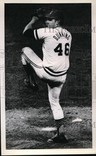 1972 Press Photo Cleveland Indians Pitcher Steve Dunning - nes00241 picture