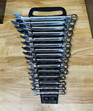 SK Tools USA Metric Combination Wrench Set 7-22mm 15 pc. w/ Holder picture