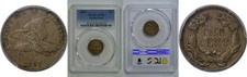 1857 Flying Eagle Cent PCGS AU-55 picture