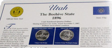 VINTAGE   U.S. 25C Silver Quarter Nice Uncirculated Coin picture