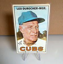 Topps 1967 Topps #481 Leo Durocher MGR Chicago Cubs Base Set Card picture