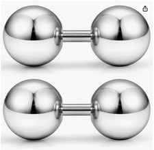 Two 12g 1/4 Pressure Barbell Ball 10mm PA Scrotum Dydoe Nipple Public VCH Game picture