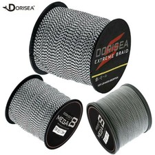 Dorisea Pro 100M-2000M Power PE Black White Spotty Braided Fishing Line picture