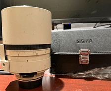 Sigma Mirror-Telephoto 600mm f/8 Multi-Coated Manual Lens w/ Case, Filters picture