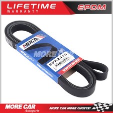 EPDM Serpentine Belt 6PK2415 for Chevrolet GMC Audi Cadillac 4.3L 5.0L 5.7L picture