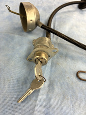 1937-1940 Chevrolet NOS Ignition Switch With Key & Cable 1938 1939 GM NORS picture