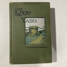1897 Quo Vadis by Henryk Sienkiewicz Illustrated Hardcover 1897 Altemus Edition picture