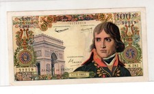 FRANCE Billet 100 NOUVEAUX FRANCS (1959-1963) NAPOLEON BONAPARTE P144 VF+/VF+ picture