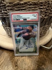 2014 Topps Finest - Rookie Autographs Jose Ramirez #RA-JR Refractor (AU, RC) picture