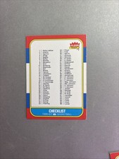1986-87 Fleer - Checklist Cards 1-132 #132 picture