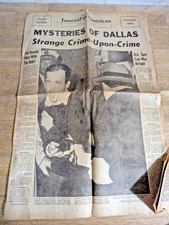 11/25/1963 JFK Assassination Newspaper Journal American Lee Harvey Oswald Photo picture