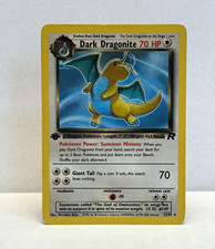 Pokemon TCG Dark Dragonite 22/82 Team Rocket Unlimited Rare Regular 70 HP picture