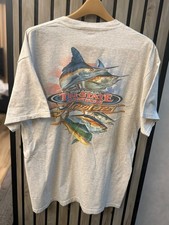 Vintage 2003 Tri-State Canyon Shootout Fishing T-Shirt AARD AllTUF XL Sailfish picture