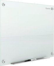Quartet Magnetic Glass Dry Erase White Board, 48''W X 36''H Whiteboard, Infinity picture
